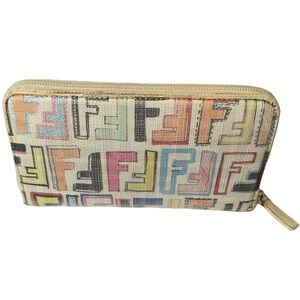 Fendi Multicolor Long Wallet